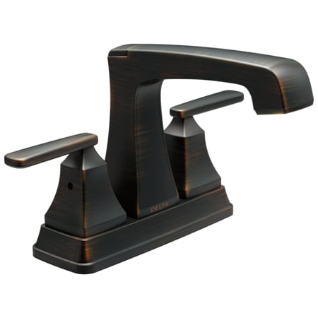 Delta 3-hole 4" installation Hole Centerset Lavatory Faucet, Venetian Bronze 2564-RBMPU-DST